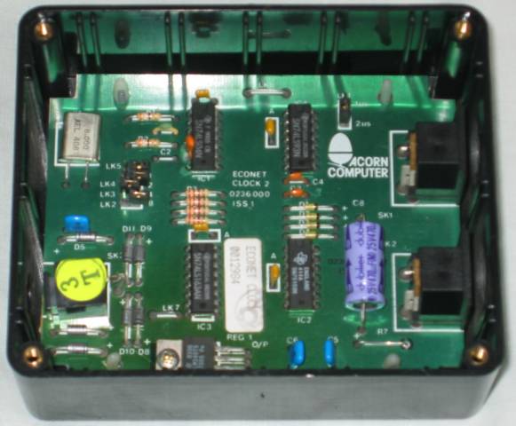 Acorn Econet Clock Type 2 0236.000 Issue 1 Internal View